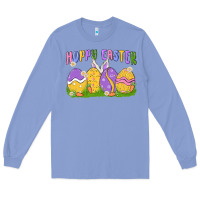 Colony Blue hoppy easter Long Sleeve Tee - MaliasSmallBusiness