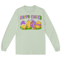Matcha hoppy easter Long Sleeve Tee - MaliasSmallBusiness
