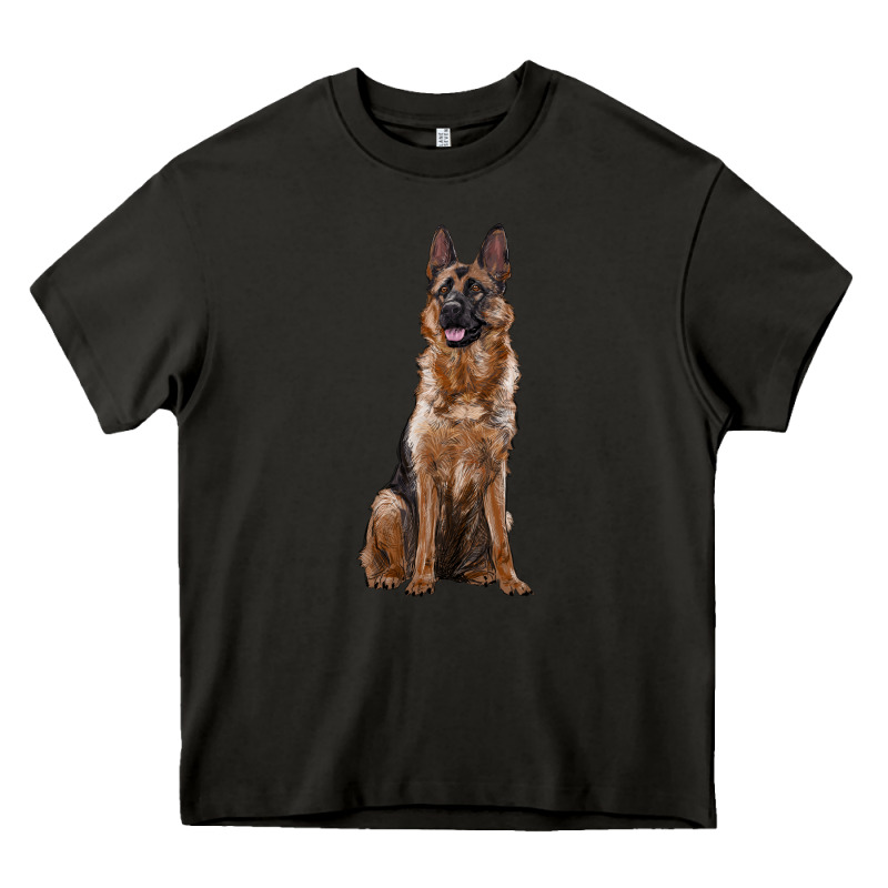 German Shepherd Heavy Core Tee by RanaPortraitStore | Teevron