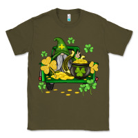 Army Green st patricks truck and gnome Classic Tee - AdoDesignShop