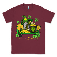 Burgundy st patricks truck and gnome Classic Tee - AdoDesignShop