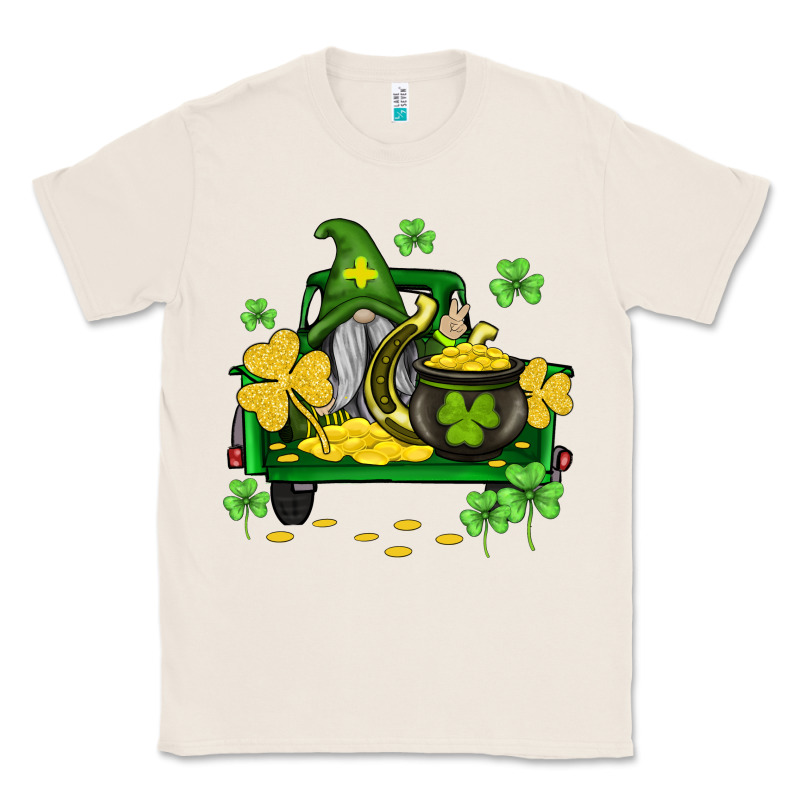 St Patricks Truck And Gnome Classic Tee by AdoDesignShop | Teevron