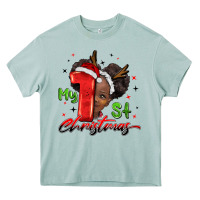 Arona my first christmas african girl Heavy Core Tee - BarkalooDesign