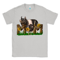 Moon Dust Western Mom With Hampshire Pig And Baby Pig Classic Tee - LillyAllenDesigns
