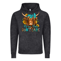 Vintage Black barn hair don't care long haired cow Vintage Hoodie - Jasminsmagicworld