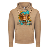 Vintage Coffee barn hair don't care long haired cow Vintage Hoodie - Jasminsmagicworld