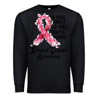 Black in this family fights alone breast cancer awareness Premium Sweatshirt - Bettercallsaul