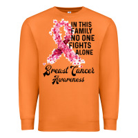 Carrot in this family fights alone breast cancer awareness Premium Sweatshirt - Bettercallsaul
