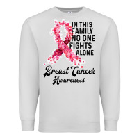 Dove Grey in this family fights alone breast cancer awareness Premium Sweatshirt - Bettercallsaul