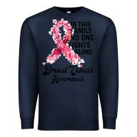 Navy in this family fights alone breast cancer awareness Premium Sweatshirt - Bettercallsaul