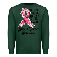 Sports Green in this family fights alone breast cancer awareness Premium Sweatshirt - Bettercallsaul