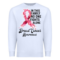 White in this family fights alone breast cancer awareness Premium Sweatshirt - Bettercallsaul