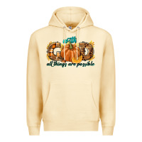Pina Colada With God All Things Are Possible Premium Hoodie - texasbilliewilder