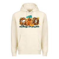 Tofu With God All Things Are Possible Premium Hoodie - texasbilliewilder