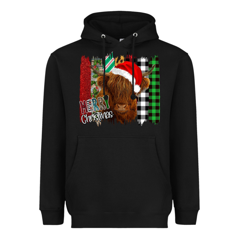 Merry Christmas Cow Heavyweight Hoodie by Bettercallsaul | Teevron