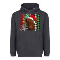 Smoke Merry Christmas Cow Heavyweight Hoodie - Bettercallsaul