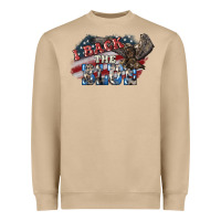 Mushroom i back the blue eagle Heavyweight Sweatshirt - NancyCooperArtShop