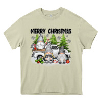 Merry Christmas Gnomies Heavy Core Tee | Teevron