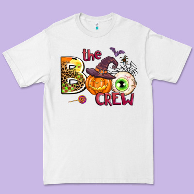 The Boo Crew Premium Tee Designed By Adodesignshop