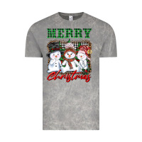 Cloud Rock merry christmas snowman Vintage Tee - AdoDesignShop