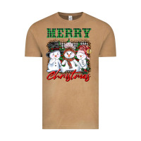 Vintage Camel merry christmas snowman Vintage Tee - AdoDesignShop