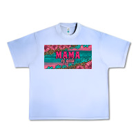 Grape Ice pink roses mama of girls license plate Urban Heavy Tee - Artiststas