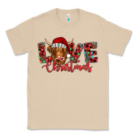 Mushroom love christmas highland cow and turquoise gemstone Classic Tee - Jasminsmagicworld