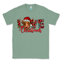 Sage love christmas highland cow and turquoise gemstone Classic Tee - Jasminsmagicworld