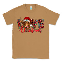 Toasted Coconut love christmas highland cow and turquoise gemstone Classic Tee - Jasminsmagicworld
