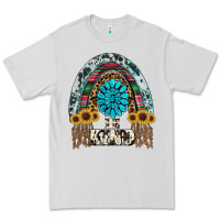 Dove Grey western rainbow  be kind Premium Tee - RanaPortraitStore