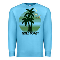 Ocean Blue Gold Coast Premium Sweatshirt - Bettercallsaul