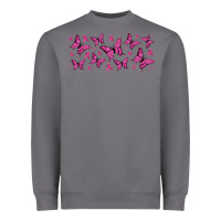 Storm breast cancer butterflies Heavyweight Sweatshirt - Jasminsmagicworld