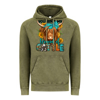 Vintage Olive you ain't my brand of cattle longhaired cow Vintage Hoodie - Jasminsmagicworld