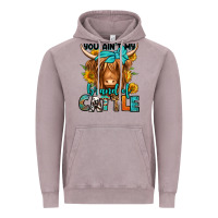 Vintage Zinc you ain't my brand of cattle longhaired cow Vintage Hoodie - Jasminsmagicworld