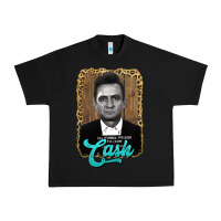 Black johnny cash Urban Heavy Tee - AdoDesignShop