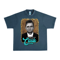 Midnight Navy johnny cash Urban Heavy Tee - AdoDesignShop