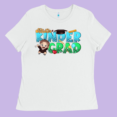Mister Kinder Grad Ladies Tee Designed By Texasbilliewilder