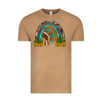 Vintage Camel indian headdress cactus and sunflowers rainbow Vintage Tee - Artiststas