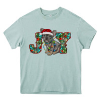Arona french bulldog christmas joy Heavy Core Tee - RanaPortraitStore