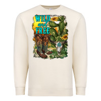 Sandshell wild and free cowgirl boots Premium Sweatshirt - RanaPortraitStore