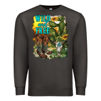 Smoke wild and free cowgirl boots Premium Sweatshirt - RanaPortraitStore