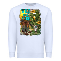 White wild and free cowgirl boots Premium Sweatshirt - RanaPortraitStore