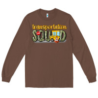Chestnut transportation squad Long Sleeve Tee - MaliasSmallBusiness