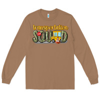 Toasted Coconut transportation squad Long Sleeve Tee - MaliasSmallBusiness