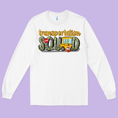 Transportation Squad Long Sleeve Tee Designed By Maliassmallbusiness