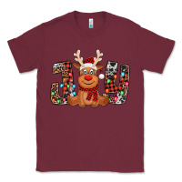 Burgundy joy christmas reindeer Classic Tee - Jasminsmagicworld