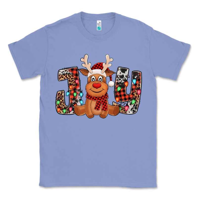 Joy Christmas Reindeer Classic Tee by Jasminsmagicworld | Teevron