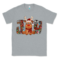 Heather Grey joy christmas reindeer Classic Tee - Jasminsmagicworld