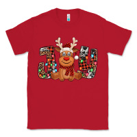 Red joy christmas reindeer Classic Tee - Jasminsmagicworld
