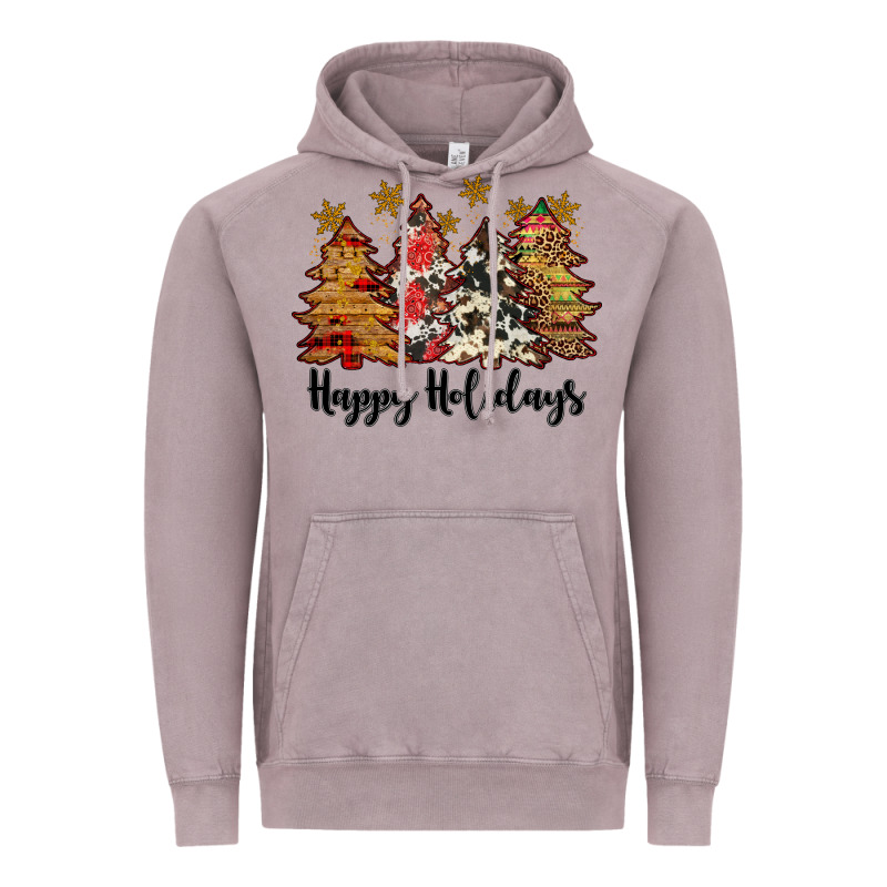 Happy Holidays Vintage Hoodie by JahusDesignShop | Teevron